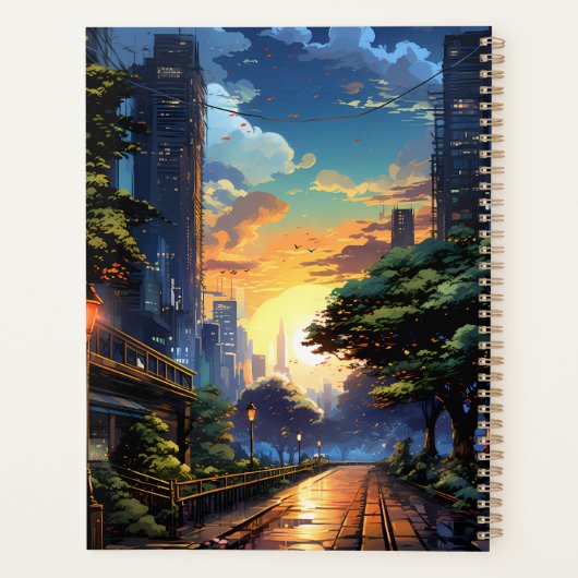 City Sunset Planner (Achterkant)