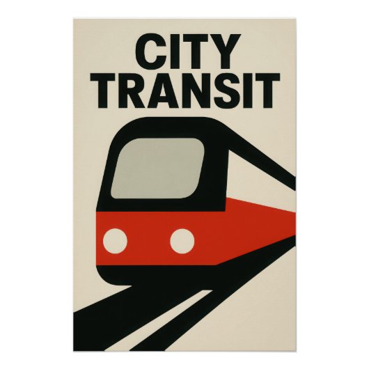 City Transit - Metro - Poster Perfect Poster (Voorkant)