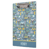 City Transportation Kinder Personalized Klembord (Links)