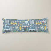 City Transportation Kinder Personalized Lichaamskussen (Achterkant)