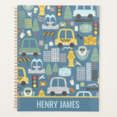 City Transportation Kinder Personalized Planner (Voorkant)