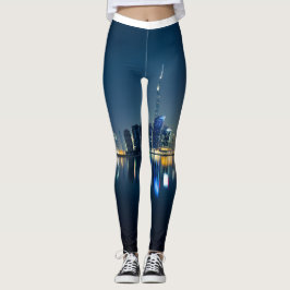 City Uitzicht Skyline Print Leggings