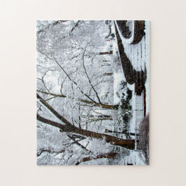 City Winter Puzzle Legpuzzel