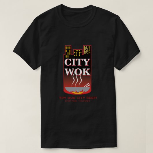 City Wok Essential T-shirt (Design voorkant)