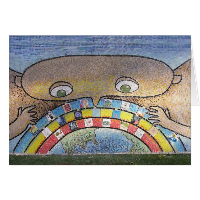 CITYarts Harlem Peace Wall Card (Voorkant Horizontaal)