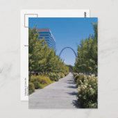 Citygarden Arch Uitzicht Briefkaart (Voorkant / Achterkant)