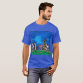 Cityscape Art van kinderen T-shirt (Voorkant volledig)