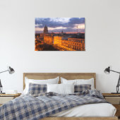 Cityscape at sunset, Havana, Cuba Canvas Afdruk (Insitu (Slaapkamer))