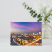 Cityscape Berlin, Duitsland Briefkaart (Staand voorkant)