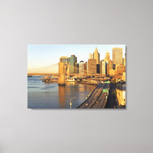 Cityscape Canvas Afdruk
