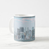 Cityscape from the Planet Tranus Sci Fi Mug (Devant gauche)
