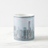 Cityscape from the Planet Tranus Sci Fi Mug (Centre)
