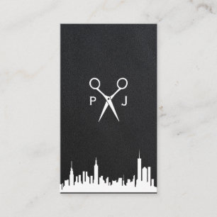 Cityscape Haarstylist Kapper visitekaartje