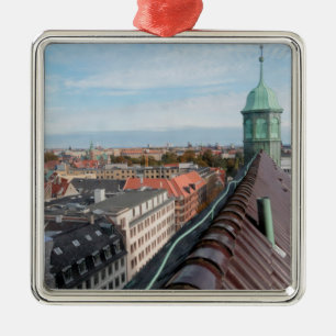 Cityscape Kopenhagen Metalen Ornament