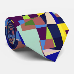 Cityscape Mosaic stropdas