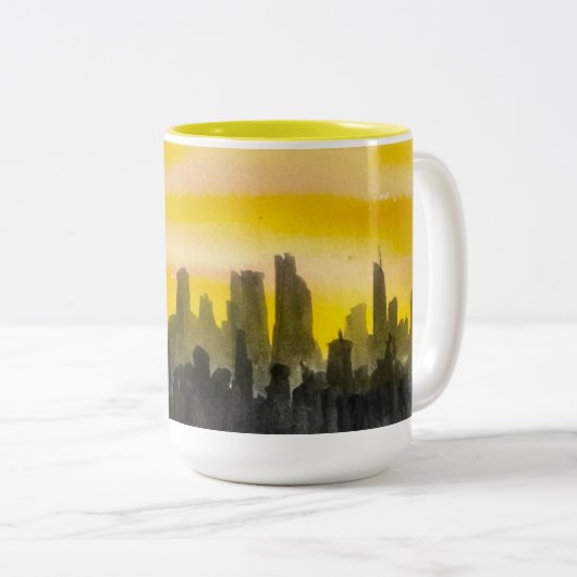 Cityscape Mug (Devant droit)
