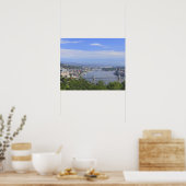 Cityscape of Budapest Poster (Keuken)