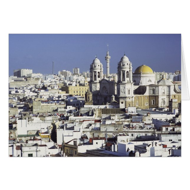 Cityscape of Cadiz, Spanje (Voorkant Horizontaal)