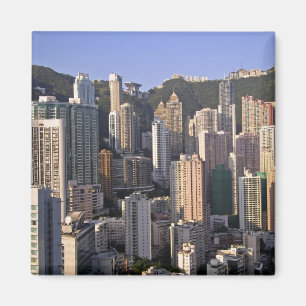 Cityscape of Hong Kong, China Magneet