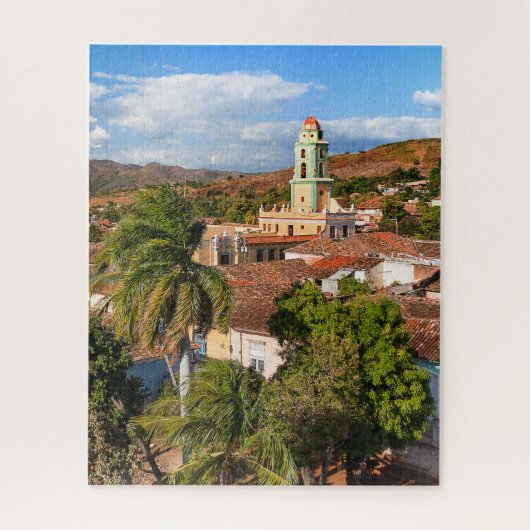 Cityscape of Trinidad, Cuba. Legpuzzel (Verticaal)