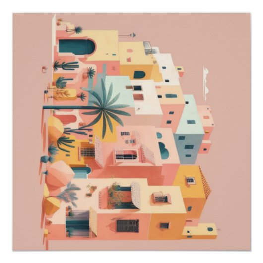 Cityscape Perfect Poster (Voorkant)