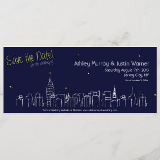 Cityscape Save the Dates - ! Date