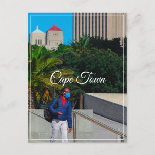 Cityscape Zuid-Afrika in Kaapstad Briefkaart