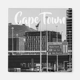 Cityscape Zuid-Afrika in Kaapstad Magneet