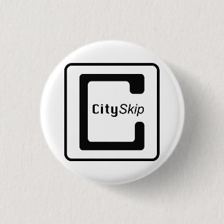 CitySkip Buttonnen Ronde Button 3,2 Cm