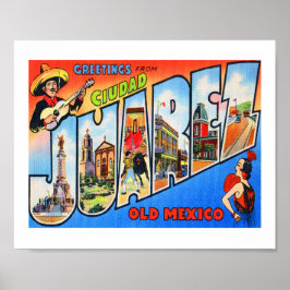 Ciudad Juarez Oud Mexico Poster