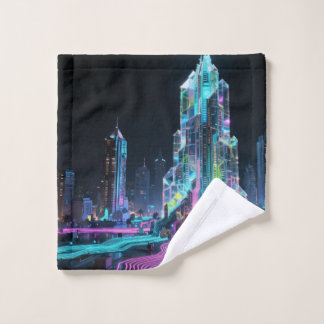 Ciudad Neon Bad Handdoek