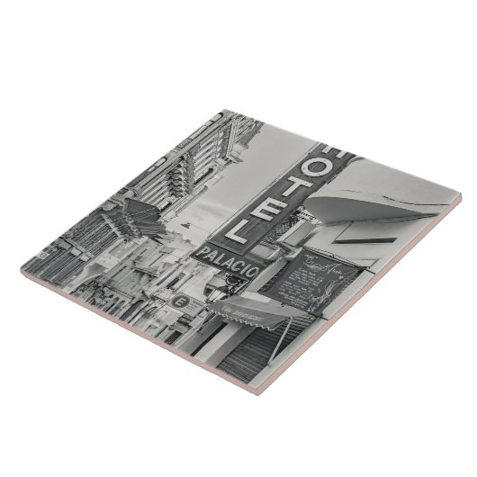 Ciudad Vieja District, Montevideo, Uruguay Tegeltje (Zijkant)