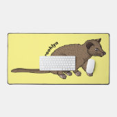 Civet de mûte luwak, dessin animé (Clavier et souris)