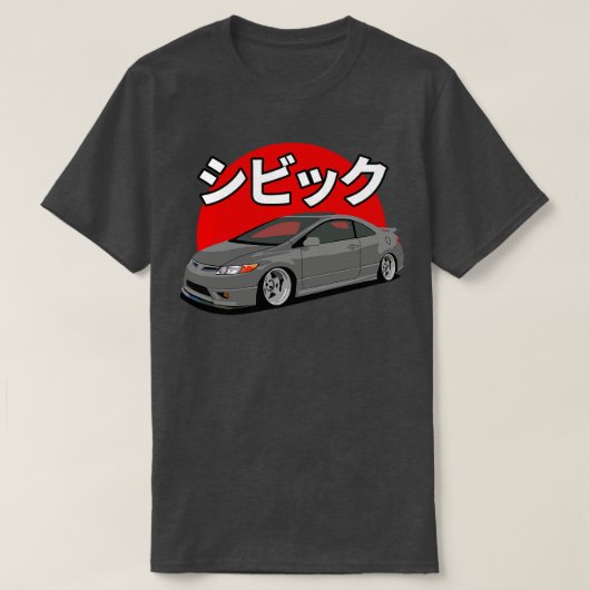Civic Si 8e gen T-shirt (Design voorkant)