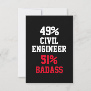 Civiel Ingenieur Badass Kaart