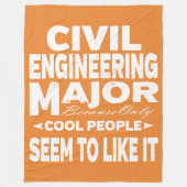 Civiele ingenieur College alleen Cool Mensen Fleece Deken (Voorkant)