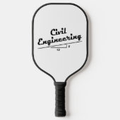 Civiele Ingenieur Helling Pickleball Paddle (Voorkant)