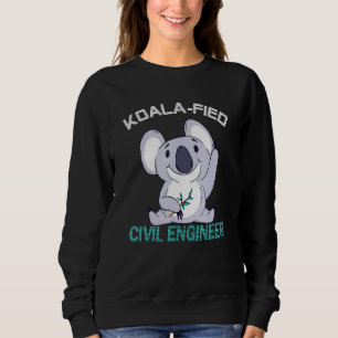 Civiele ingenieur Koalafied Gekwalificeerde Techni Trui