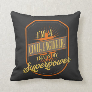 Civiele ingenieur kussen