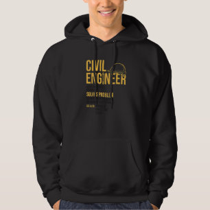 Civiele ingenieur Nieuwe Definitie Technische Rapp Hoodie