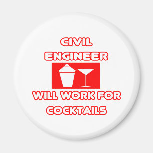 Civiele ingenieur.. zal werken voor Cocktails Magneet