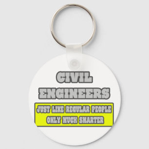 Civiele ingenieurs.. veel slimmer sleutelhanger