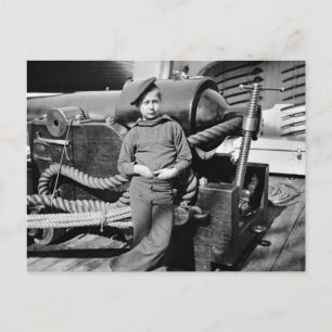 Civiele Oorlog Powder Monkey, 1860 Briefkaart