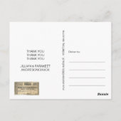 Civiele oorlogsvoering New Orleans Coast Antiek Mo Briefkaart (Achterkant)