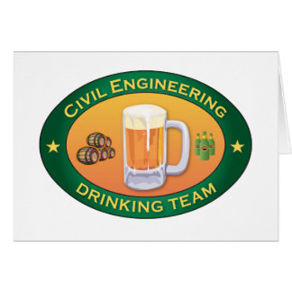 Civiele techniek Drink team