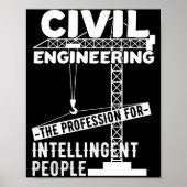 Civiele techniek: het beroep op intelligente poster (Voorkant)
