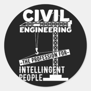 Civiele techniek: het beroep op intelligente ronde sticker