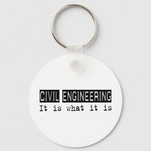 Civiele techniek sleutelhanger (Voorkant)
