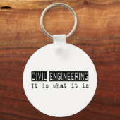 Civiele techniek sleutelhanger (Voorkant)