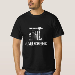 Civiele techniek t-shirt